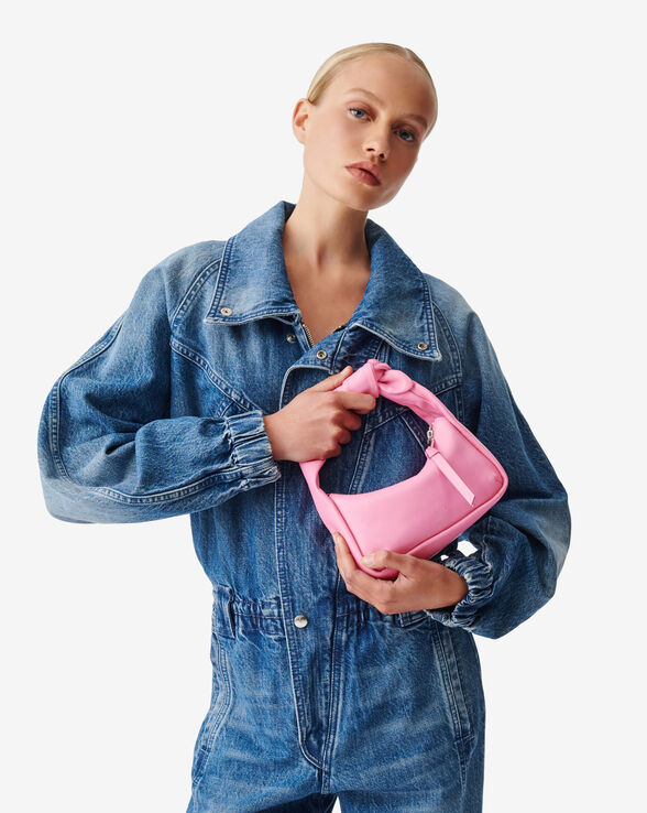 NOUE BABY LEATHER BAG WITH BOW